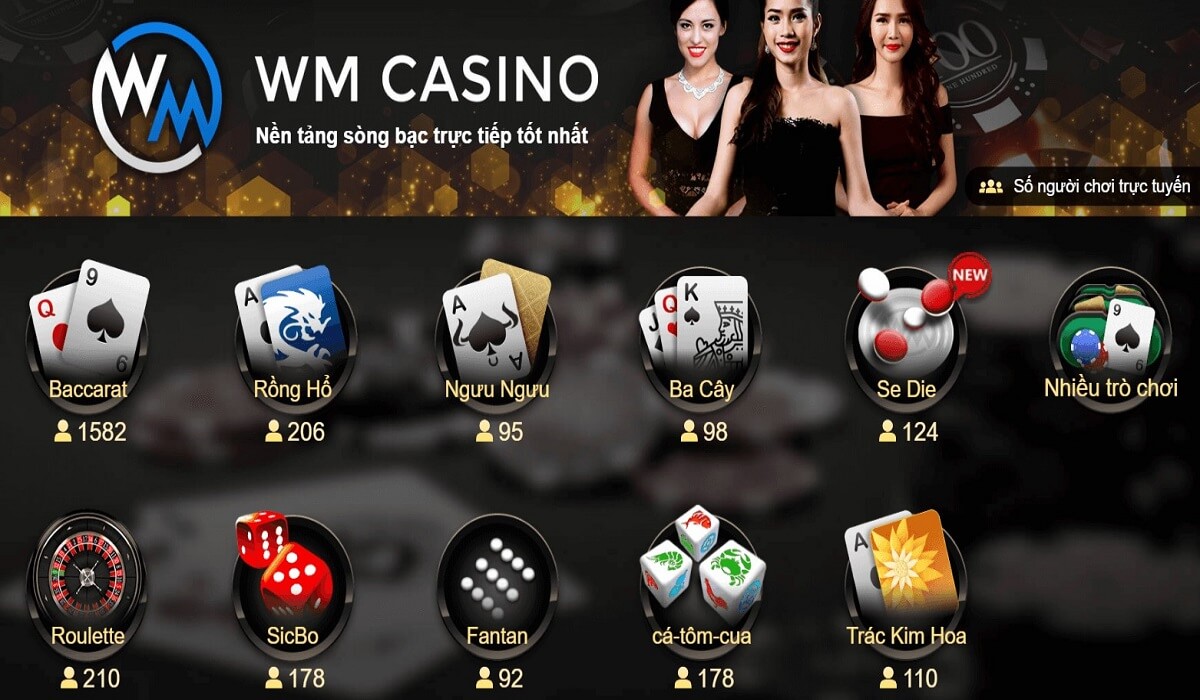 WM Casino thương hiệu cá cược trực tuyến